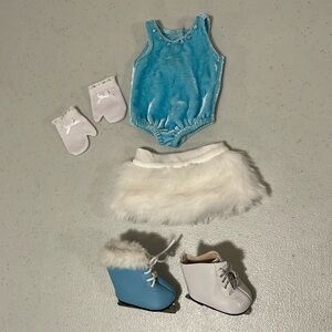 American Girl Ice Skater Set
